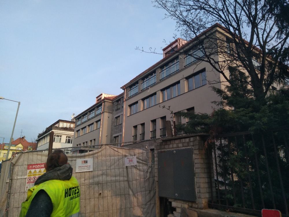 Stavba bytového domu